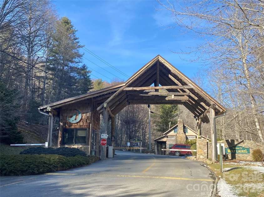 32 Zebulon Lane, Mars Hill, NC 28754.  MLS# CAR4336470, YatesRealty ID 1450. The gated entrance adds extra layer of security.