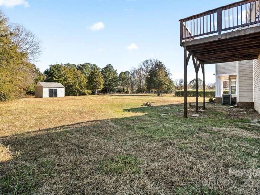 221 Pennington Road, Rock Hill, SC 29732.  MLS# CAR4330829, YatesRealty ID 14504. Backyard