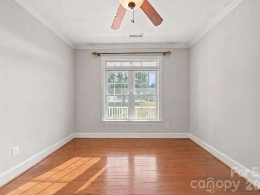 5106 Pond Bluff Drive, Monroe, NC 28112.  MLS# CAR4358314, YatesRealty ID 14505. Office looking over the front yard