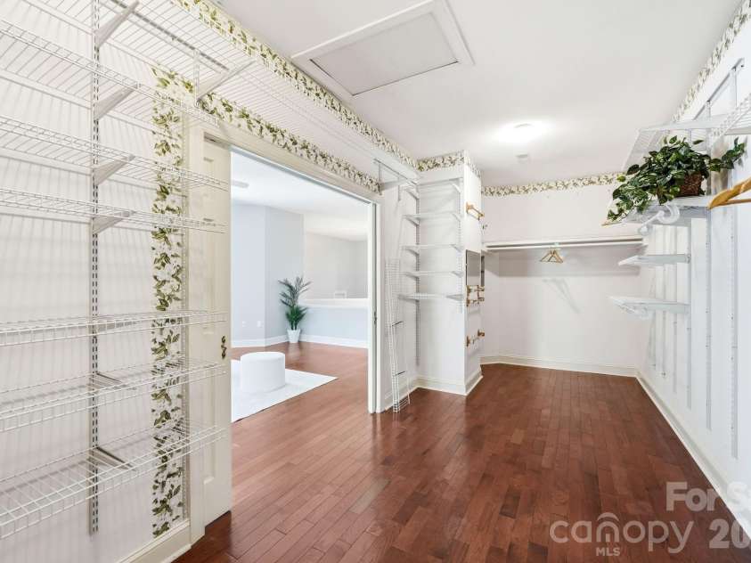 301 Forge Crest Drive, Mills River, NC 28759.  MLS# CAR4369584, YatesRealty ID 14515. Upper level Primary suite closet