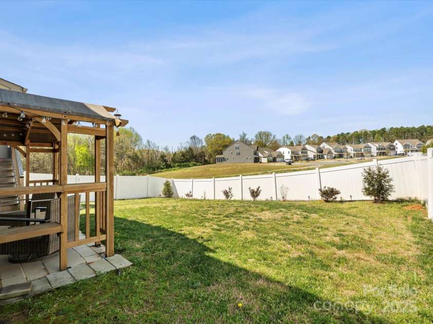 110 Lantern Acres Drive, Mooresville, NC 28115.  MLS# CAR4242068, YatesRealty ID 14516. Back of house
