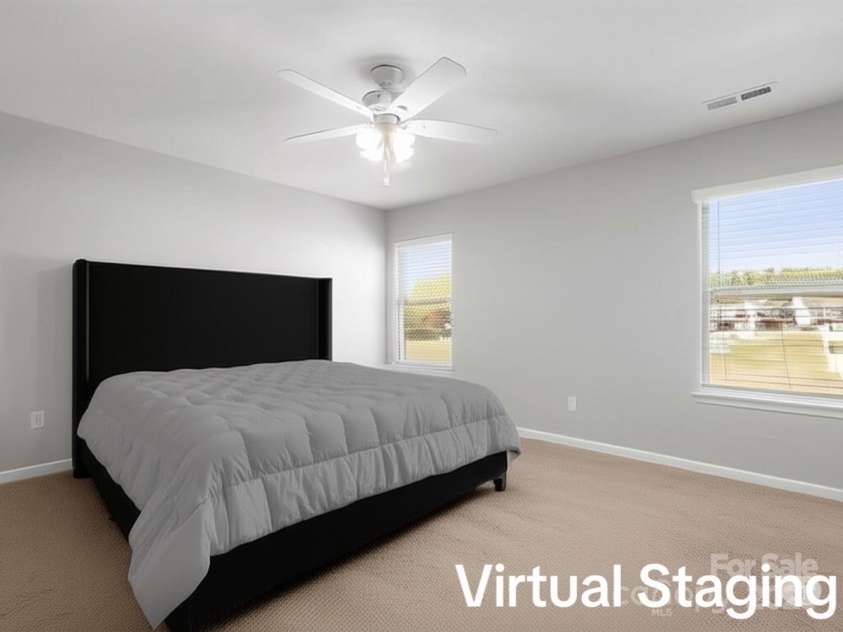 110 Lantern Acres Drive, Mooresville, NC 28115.  MLS# CAR4242068, YatesRealty ID 14516. Bed 2 (up) (Virtual Stage)