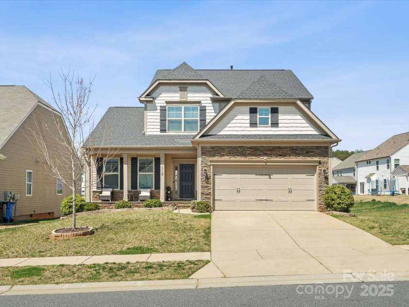 110 Lantern Acres Drive, Mooresville, NC 28115.  MLS# CAR4242068, YatesRealty ID 14516. Front of House - WELCOME HOME!