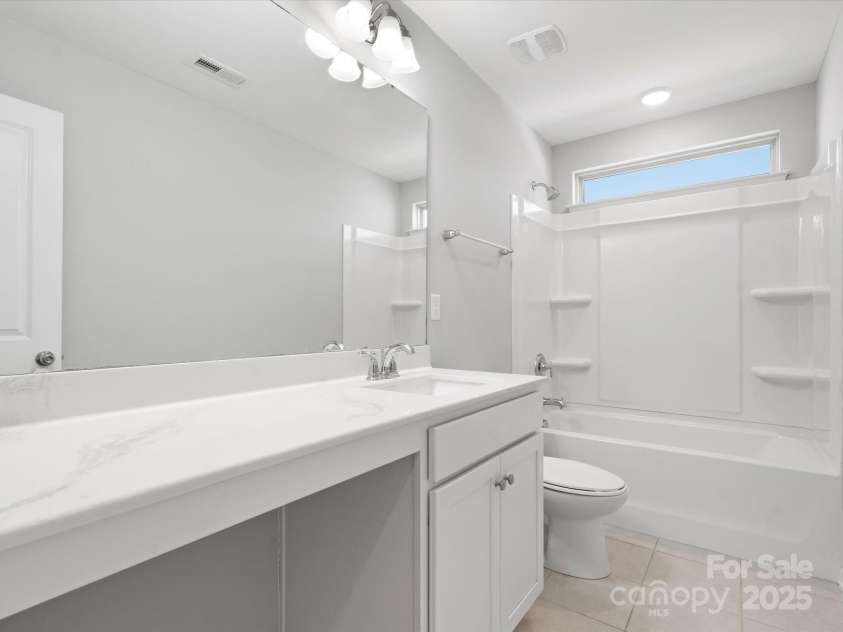 110 Lantern Acres Drive, Mooresville, NC 28115.  MLS# CAR4242068, YatesRealty ID 14516. Hallway bath (up)