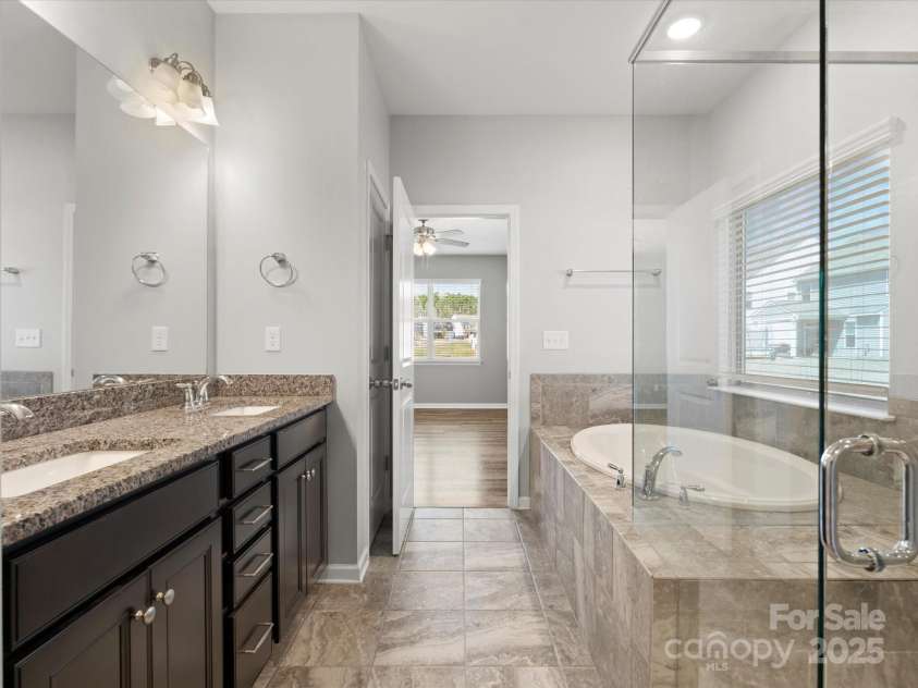 110 Lantern Acres Drive, Mooresville, NC 28115.  MLS# CAR4242068, YatesRealty ID 14516. Primary bath view 2