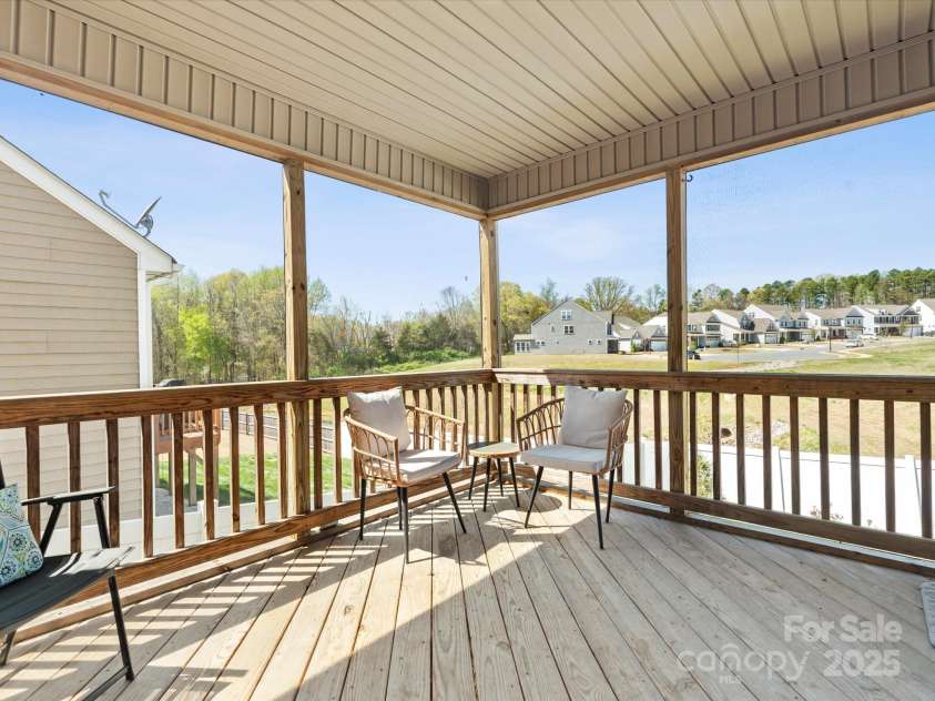 110 Lantern Acres Drive, Mooresville, NC 28115.  MLS# CAR4242068, YatesRealty ID 14516. Screened Porch