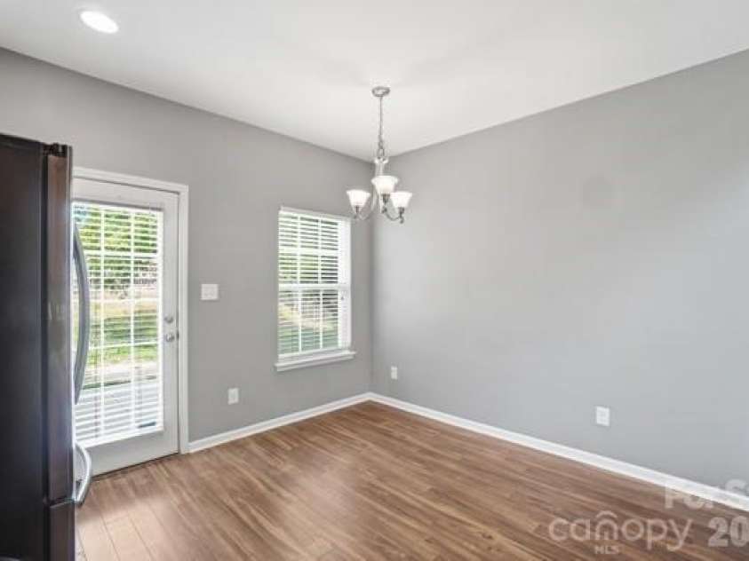 1204 Afternoon Sun Road, Matthews, NC 28104.  MLS# CAR4364140, YatesRealty ID 14517. Breakfast and Dining Area