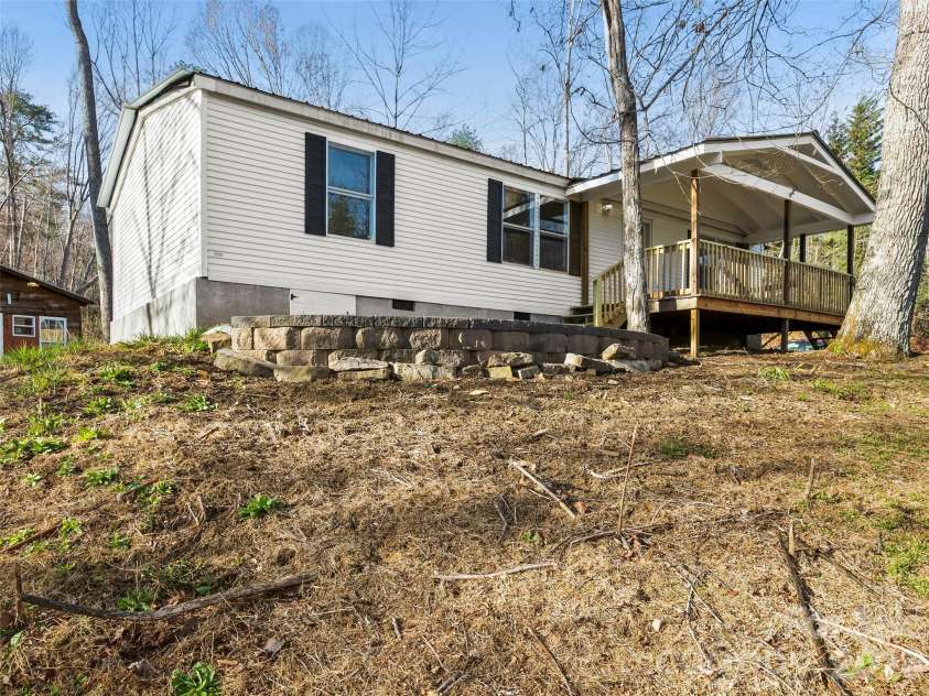163 Connie Drive, Fletcher, NC 28732.  MLS# CAR4361657, YatesRealty ID 14519. Front view