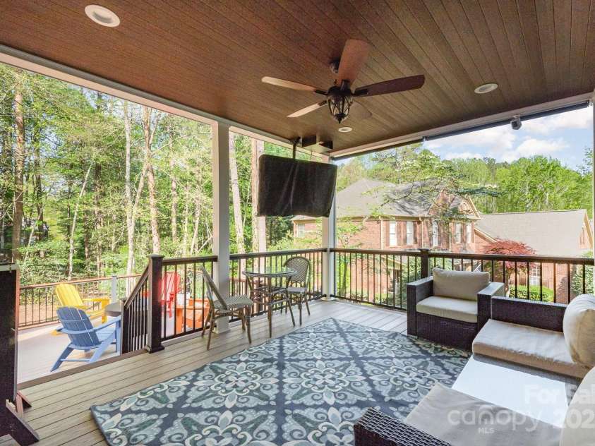 4511 Morning Dove Court, Denver, NC 28037.  MLS# CAR4242342, YatesRealty ID 14527. Outdoor covered patio is perfect for entertaining!