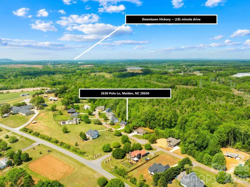 2630 Polo Lane, Maiden, NC 28650.  MLS# CAR4372317, YatesRealty ID 14529. Easy drive to Hickory