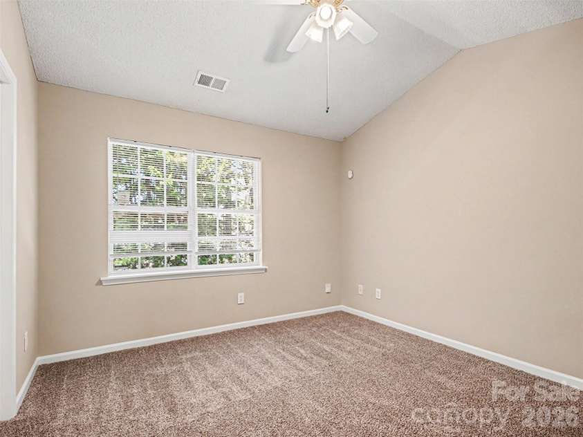2132 Preakness Court, Charlotte, NC 28273.  MLS# CAR4370965, YatesRealty ID 14533. Spacious primary bedroom