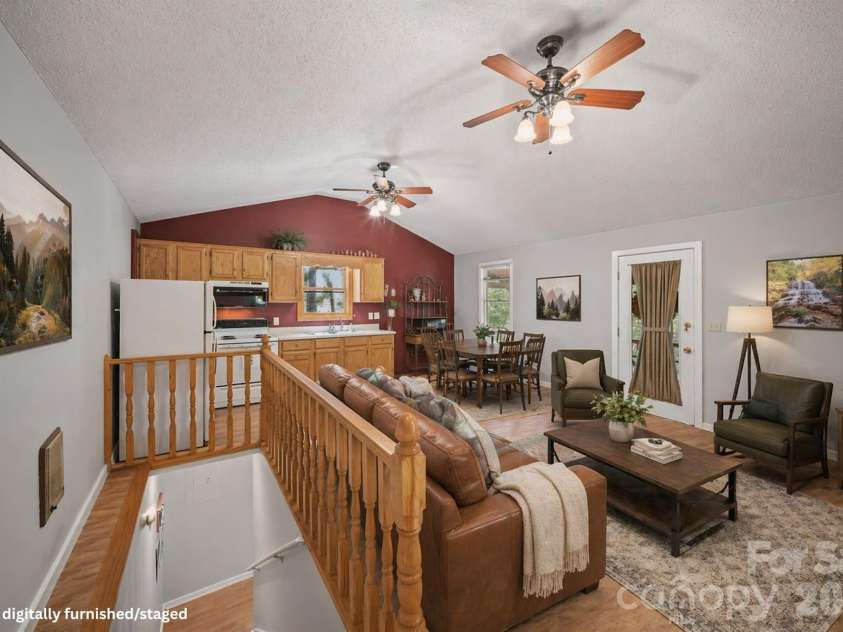 149 Greentree Lane, Canton, NC 28716.  MLS# CAR4372851, YatesRealty ID 14546. Virtually Staged
