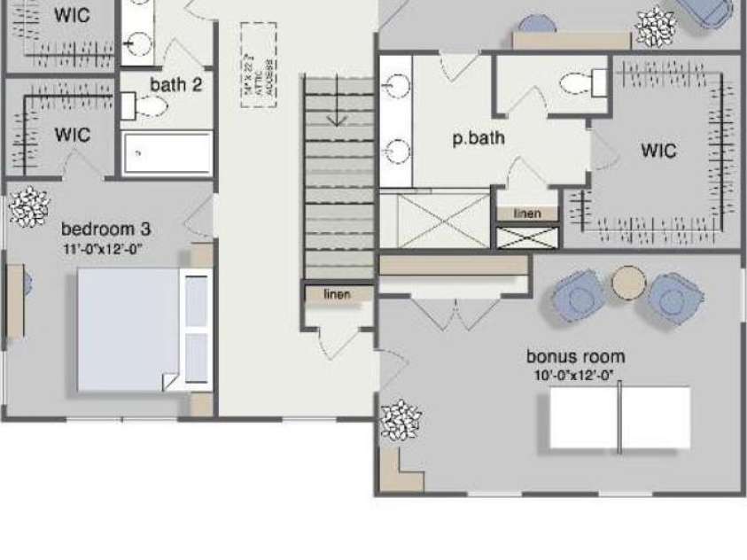 3132 Beaman Avenue, Charlotte, NC 28273.  MLS# CAR4372539, YatesRealty ID 14547. Second Floor