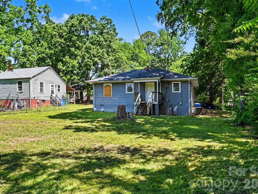 1224 Bailey Street, Albemarle, NC 28001.  MLS# CAR4380736, YatesRealty ID 1455. Back Exterior