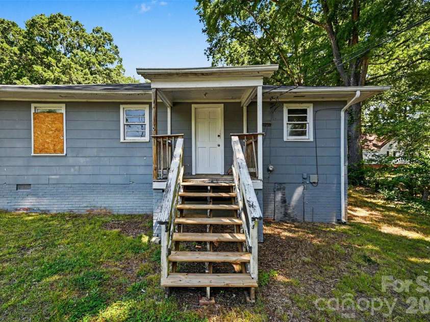 1224 Bailey Street, Albemarle, NC 28001.  MLS# CAR4380736, YatesRealty ID 1455. Back Exterior