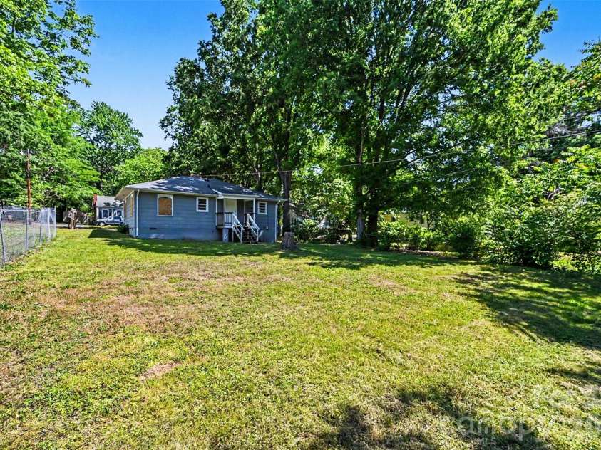 1224 Bailey Street, Albemarle, NC 28001.  MLS# CAR4380736, YatesRealty ID 1455. Back Yard
