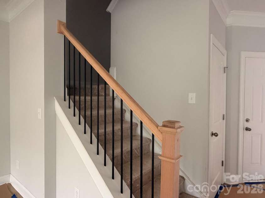 4377 Black Court, Harrisburg, NC 28075.  MLS# CAR4373479, YatesRealty ID 14561. Stairs