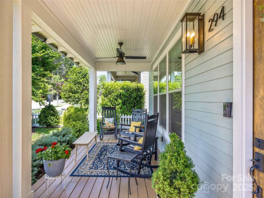 294 Main Street, Brevard, NC 28712.  MLS# CAR4260783, YatesRealty ID 14562. Come and sit a while
