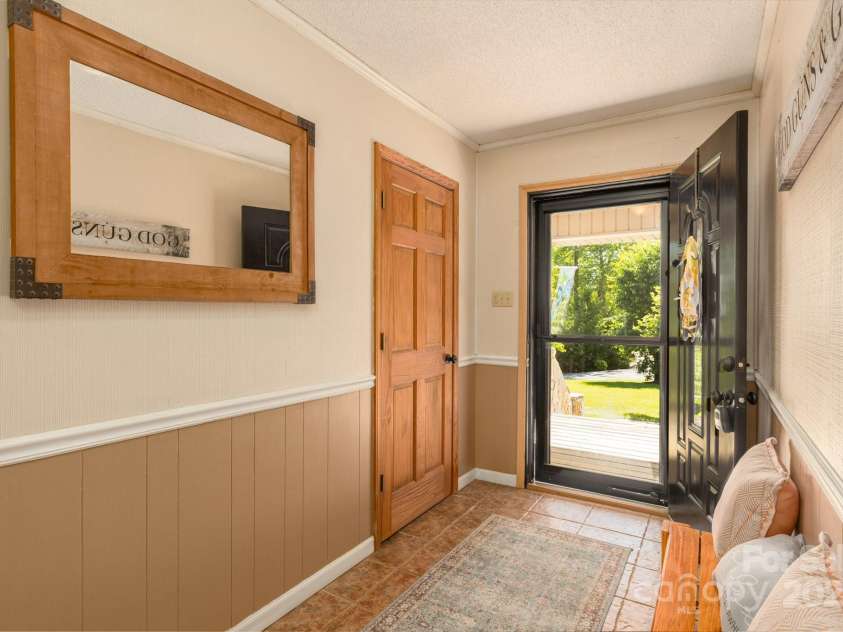 635 Worley Road, Marion, NC 28752.  MLS# CAR4209709, YatesRealty ID 1457. Just inside the front door