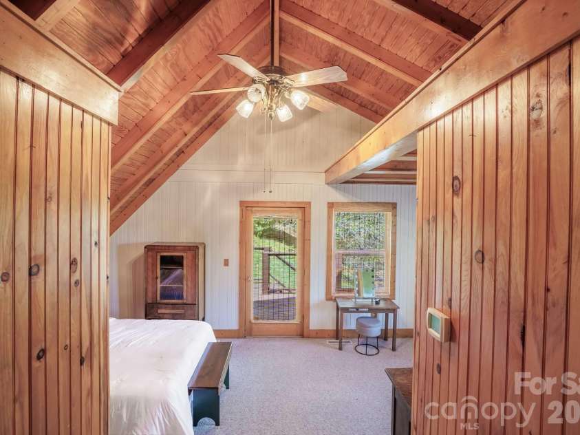 440 Huskey Road, Bryson City, NC 28713.  MLS# CAR4373659, YatesRealty ID 14570. 2nd Bedroom Main House