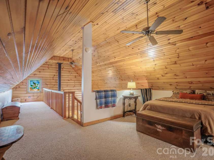440 Huskey Road, Bryson City, NC 28713.  MLS# CAR4373659, YatesRealty ID 14570. 3rd Bedroom Main House