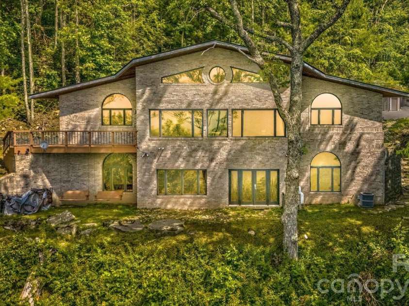 212 Chestnut Forest Road, Fairview, NC 28730.  MLS# CAR4372045, YatesRealty ID 14587. Sunset at 212 Chestnut Forest Rd