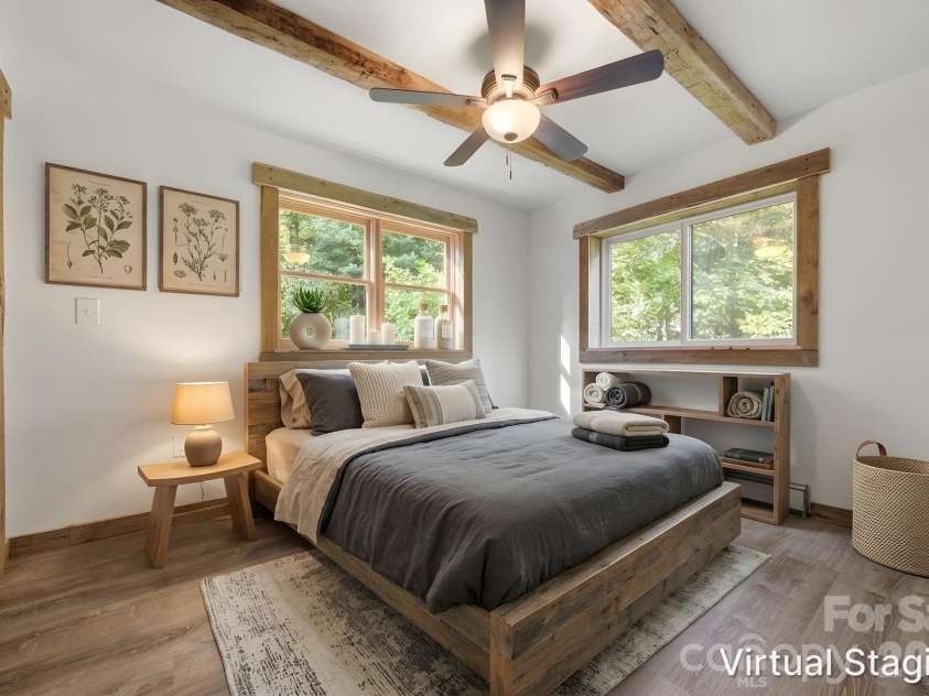 486 Hunter-Lysik Way, Laurel Springs, NC 28644.  MLS# CAR4325096, YatesRealty ID 14597. 3rd Bedroom | Virtually Staged