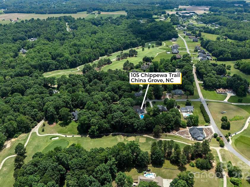 105 Chippewa Trail, China Grove, NC 28023.  MLS# CAR4255896, YatesRealty ID 14598. 