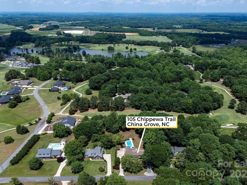 105 Chippewa Trail, China Grove, NC 28023.  MLS# CAR4255896, YatesRealty ID 14598. 