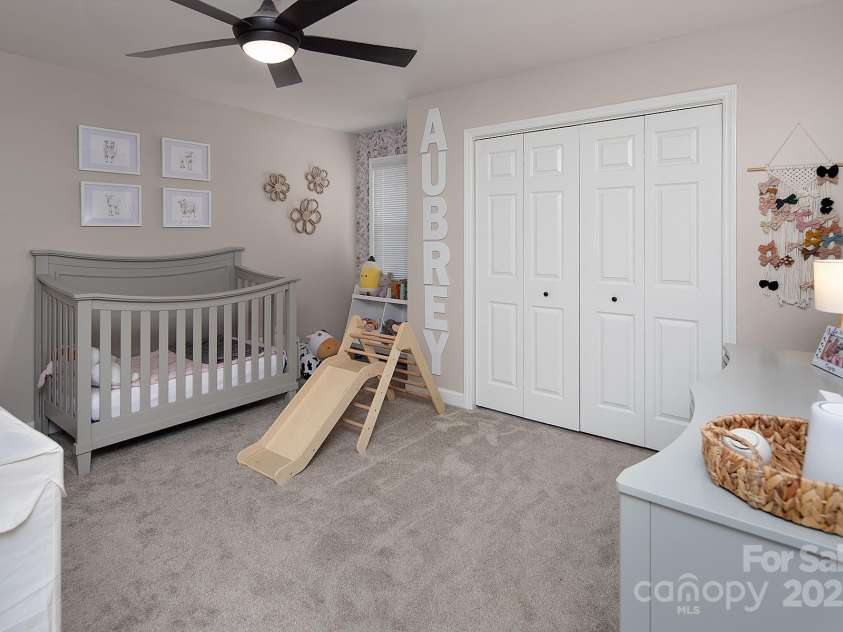 105 Chippewa Trail, China Grove, NC 28023.  MLS# CAR4255896, YatesRealty ID 14598. Bedroom 3