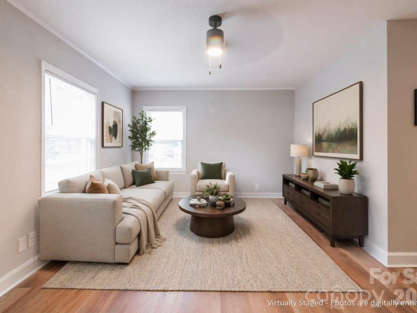 3037 Marlowe Avenue, Charlotte, NC 28208.  MLS# CAR4372472, YatesRealty ID 14601. VIRTUAL STAGING