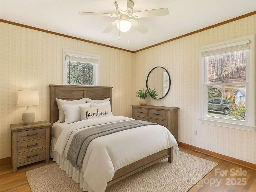 1285 Sandy Branch Road, Bakersville, NC 28705.  MLS# CAR4246881, YatesRealty ID 14608. Virtually Staged