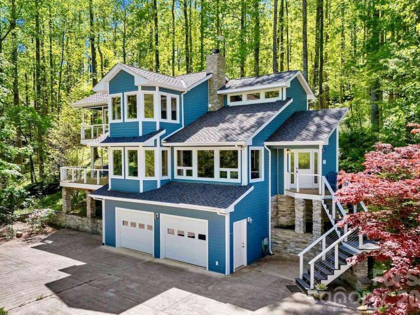 525 Blue Ridge Drive, Marion, NC 28752.  MLS# CAR4362278, YatesRealty ID 14616. Summer View