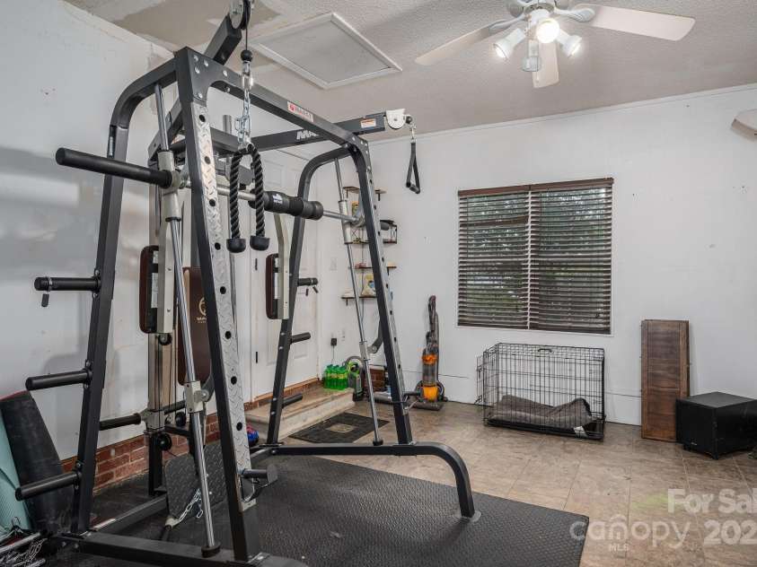 1774 Smyrna Lane, Catawba, NC 28609.  MLS# CAR4257675, YatesRealty ID 14624. Excercise Room