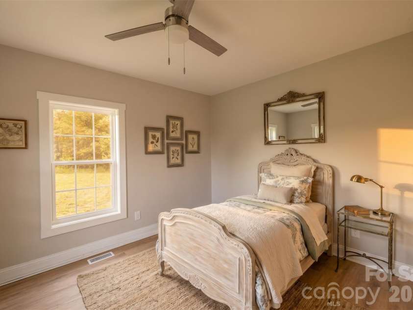 603 Hogan Farm Road, Seagrove, NC 27341.  MLS# CAR4372827, YatesRealty ID 14624. Virtually Staged bedroom