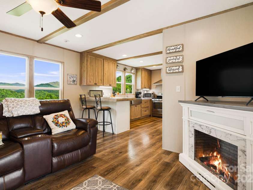 410 Fork Mountain Road, Bakersville, NC 28705.  MLS# CAR4264670, YatesRealty ID 14631. 