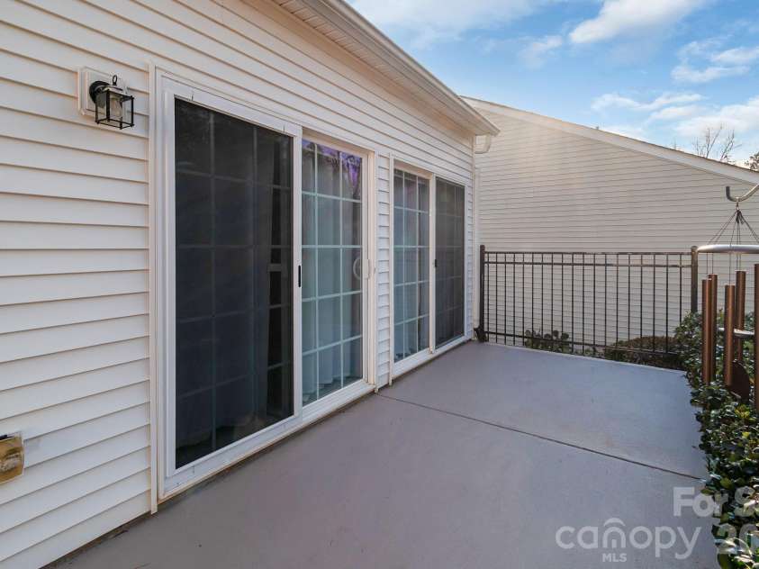 3037 Azalea Drive, Fort Mill, SC 29707.  MLS# CAR4342633, YatesRealty ID 14632. Rear patio