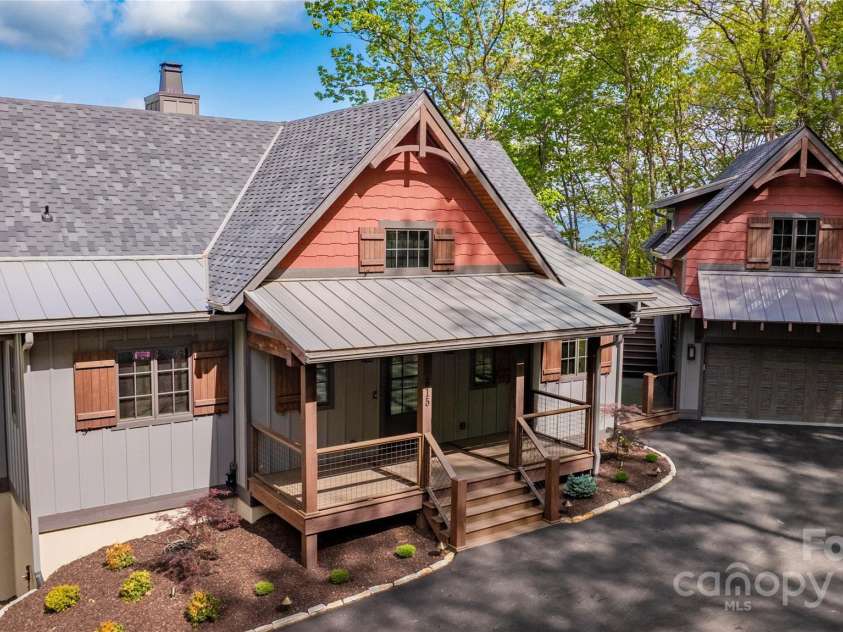 615 Macallan Drive, Waynesville, NC 28786.  MLS# CAR4262771, YatesRealty ID 14638. Exterior