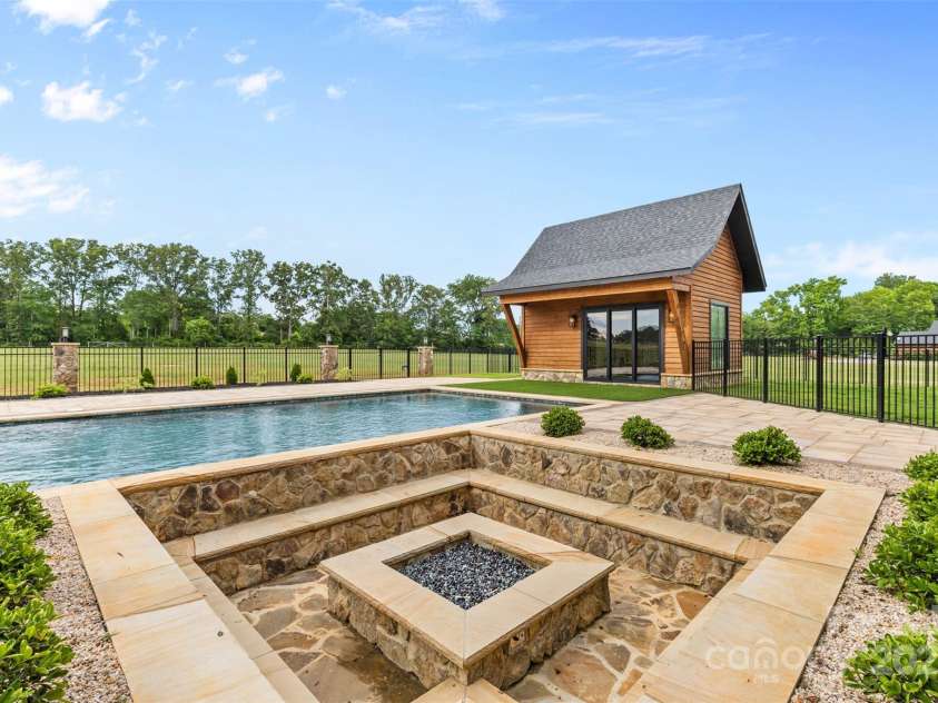 1822 Irby Road, Monroe, NC 28112.  MLS# CAR4259856, YatesRealty ID 14646. Fire-Pit Large enough for Family and Friends