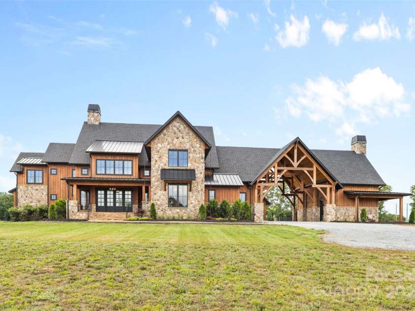 1822 Irby Road, Monroe, NC 28112.  MLS# CAR4259856, YatesRealty ID 14646. Gorgeous Front Elevation on Newly Constructed Denver Modern Ranch Style Home