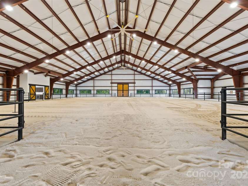 1822 Irby Road, Monroe, NC 28112.  MLS# CAR4259856, YatesRealty ID 14646. Standard Indoor Arena