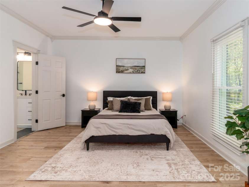 207 Windsor Greene Drive, Monroe, NC 28110.  MLS# CAR4235404, YatesRealty ID 14651. Primary Bedroom