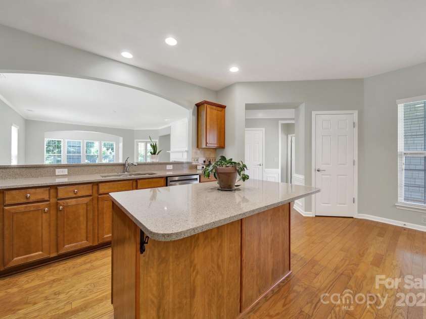 8107 Crater Lake Drive, Indian Land, SC 29707.  MLS# CAR4233120, YatesRealty ID 14662. Open & bright with recessed lighting.