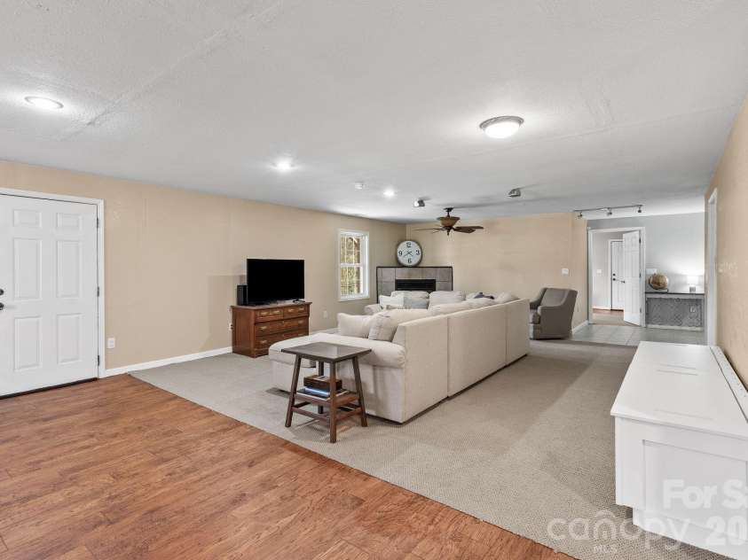 29 Muirfield Drive, Arden, NC 28704.  MLS# CAR4364187, YatesRealty ID 14672. Lower Level Living Space 