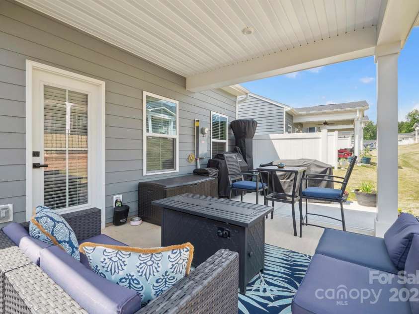 6242 Ashton Park Drive, Denver, NC 28037.  MLS# CAR4252671, YatesRealty ID 14673. Back Patio