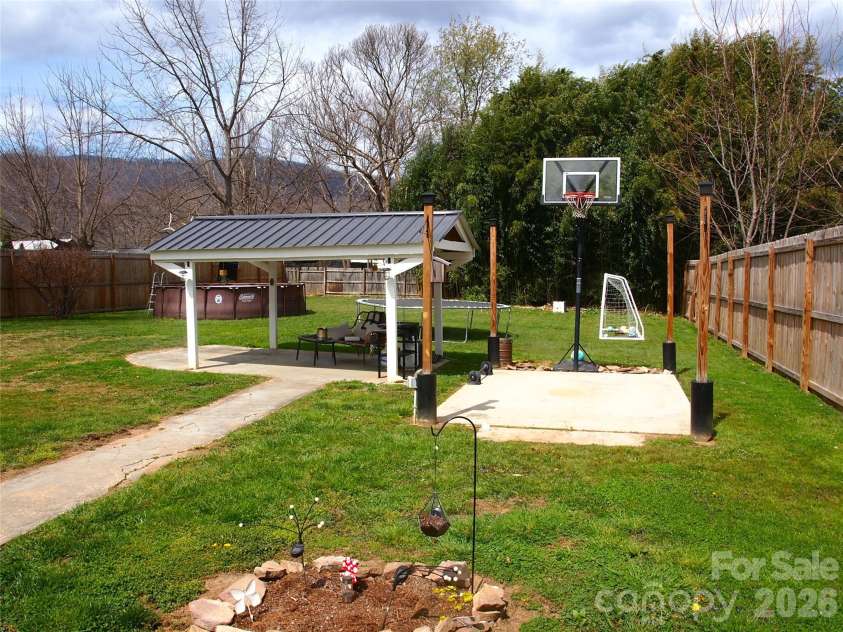 316 Hazelwood Avenue, Waynesville, NC 28786.  MLS# CAR4360518, YatesRealty ID 14675. Pavillion