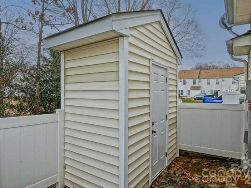 1965 Charlotte Highway, Mooresville, NC 28115.  MLS# CAR4234182, YatesRealty ID 14676. Shed