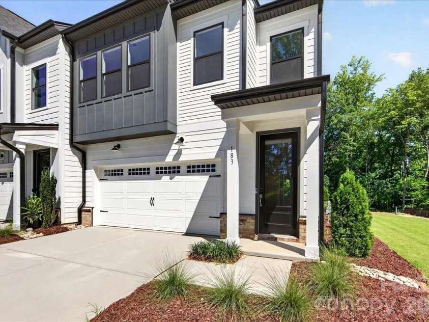 183 Landy Street, Fort Mill, SC 29715.  MLS# CAR4360547, YatesRealty ID 14679. Covered front porch 