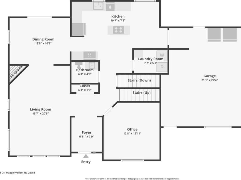 650 Dogwood Drive, Maggie Valley, NC 28751.  MLS# CAR4246709, YatesRealty ID 14680. 