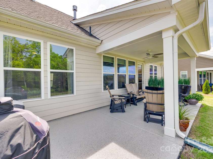 3029 Trace Meadow Court, York, SC 29745.  MLS# CAR4250027, YatesRealty ID 14688. Back porch